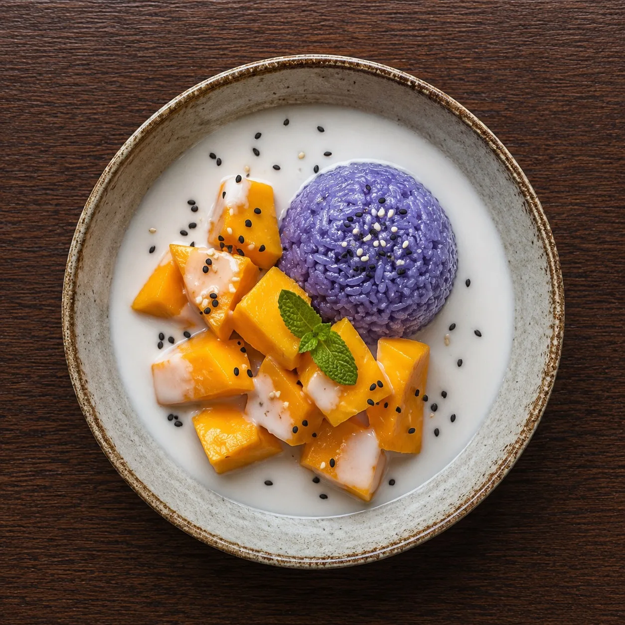 Mango sticky rice