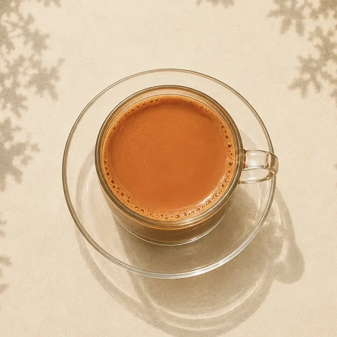 Thai Milk Tea, varm