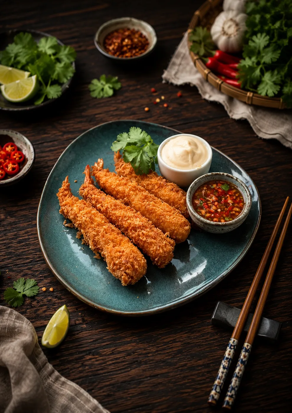Shrimp tempura
